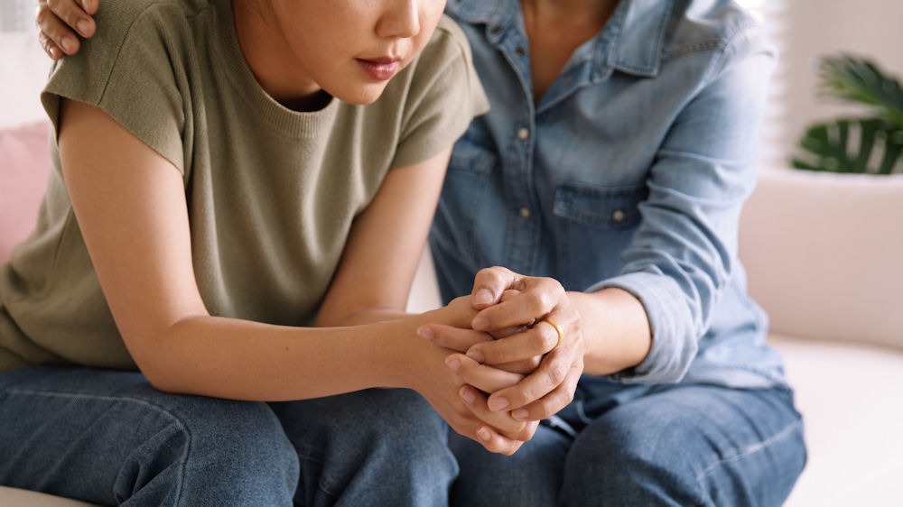 talking to teenager about feelings